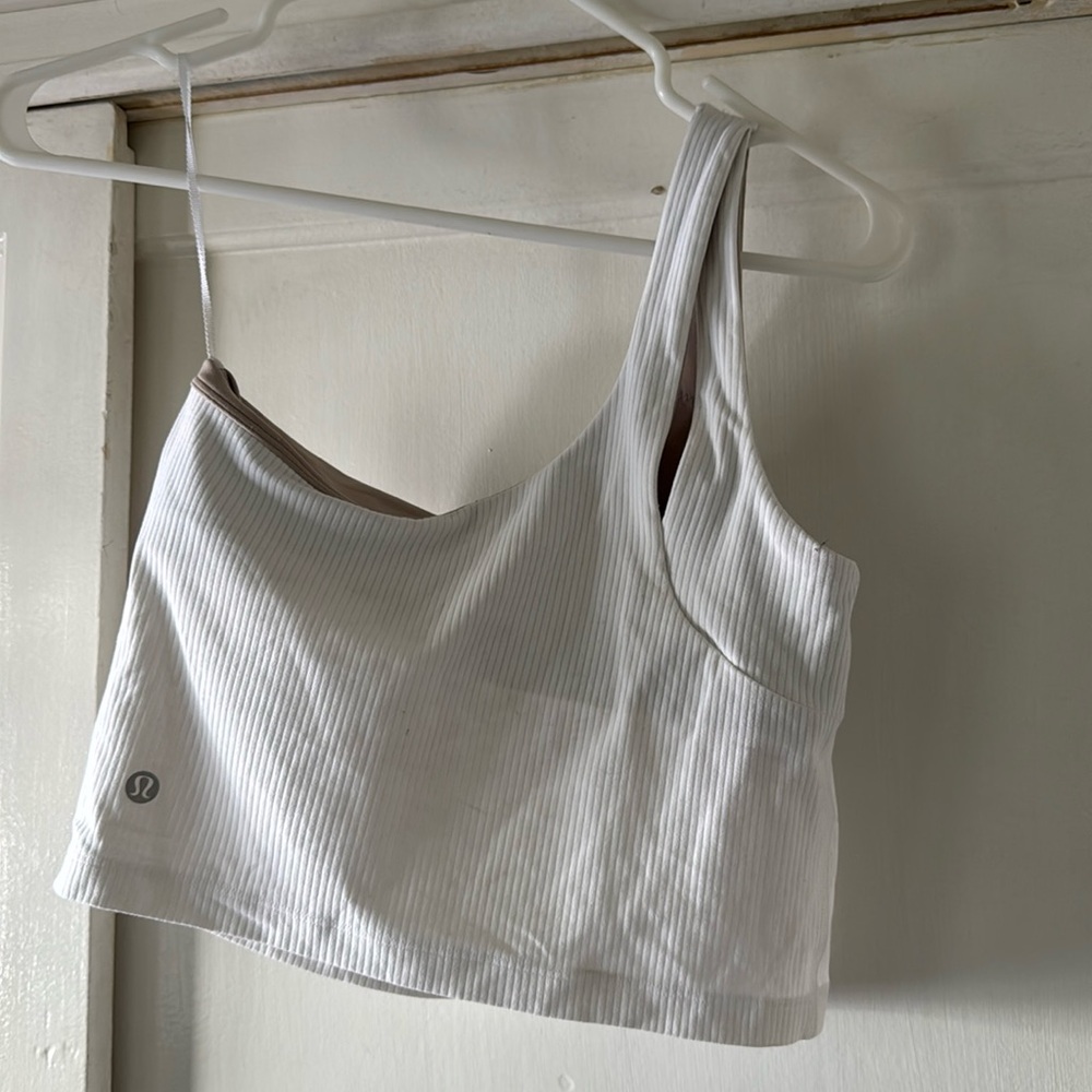 Lululemon asymmetrical Ribbed tank